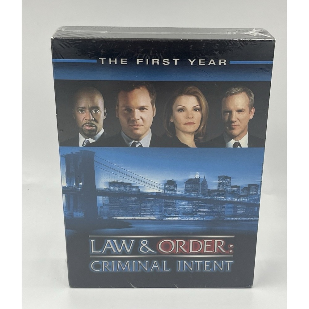 Law & Order Criminal Intent: Season 1 (DVD, 2001) Brand NEW -‎ SEALED
